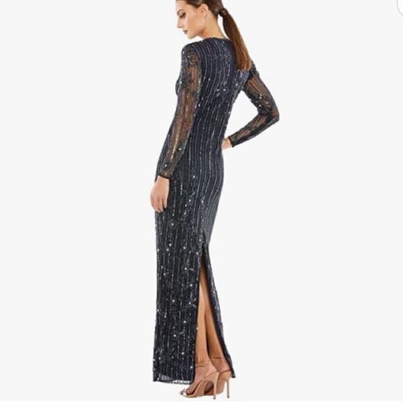 Mac Duggal 93626 Modest Dress for Evening AUTHENTIC - Picture 2 of 4